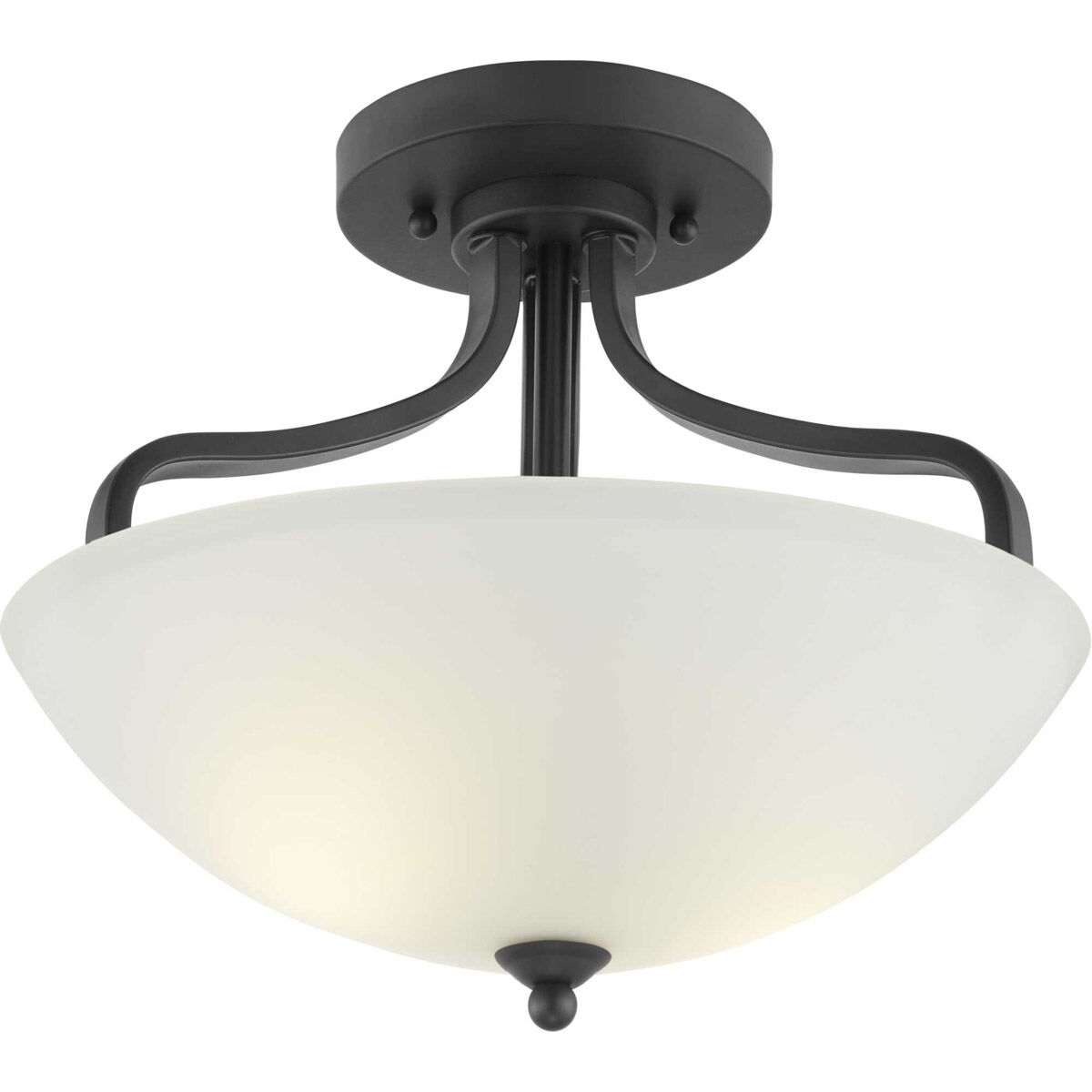 Laird 3 Light 15.63 inch Antique Bronze Semi-Flush Mount Convertible Ceiling Light