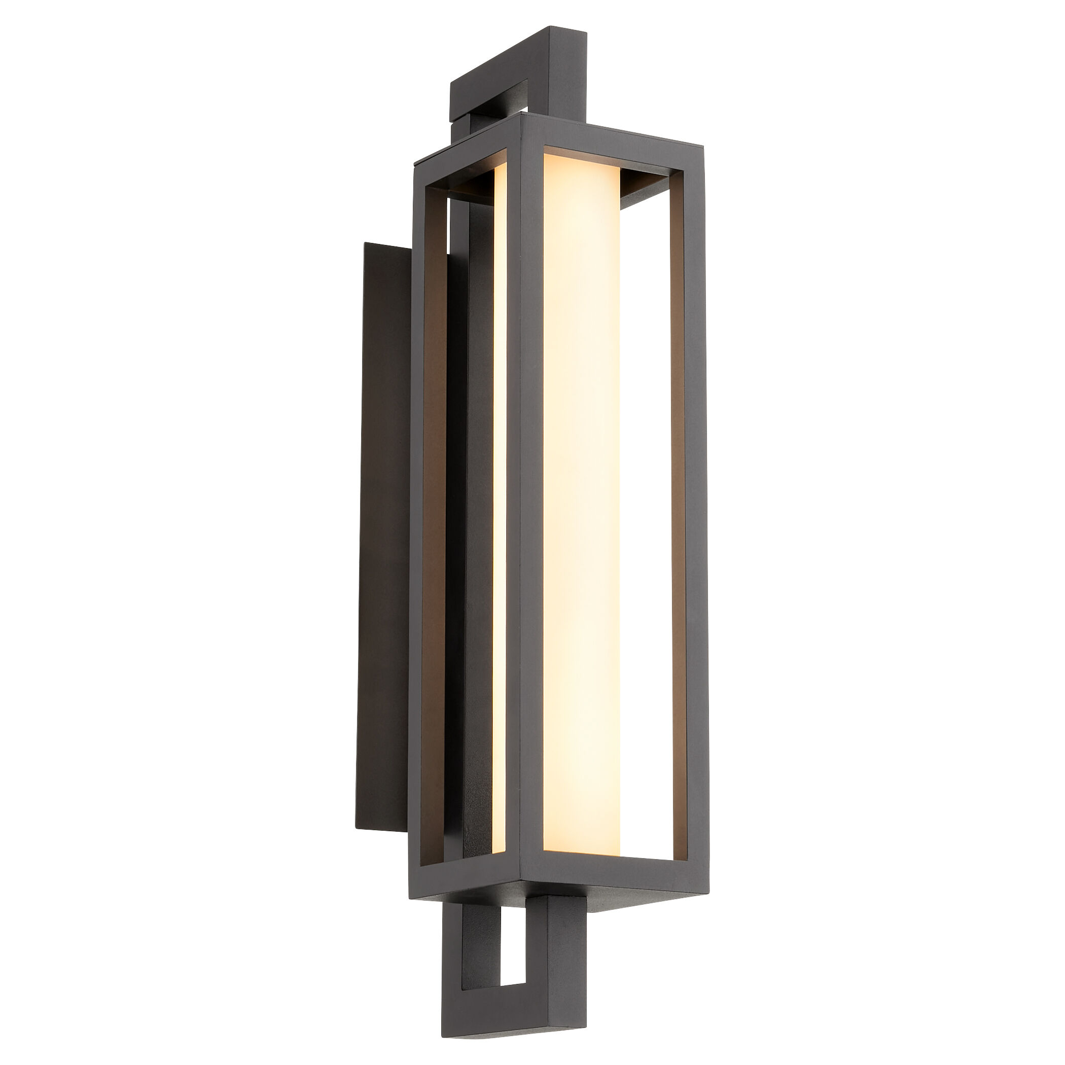 Parlor 1 Light 22 inch Textured Black Outdoor Wall Lantern