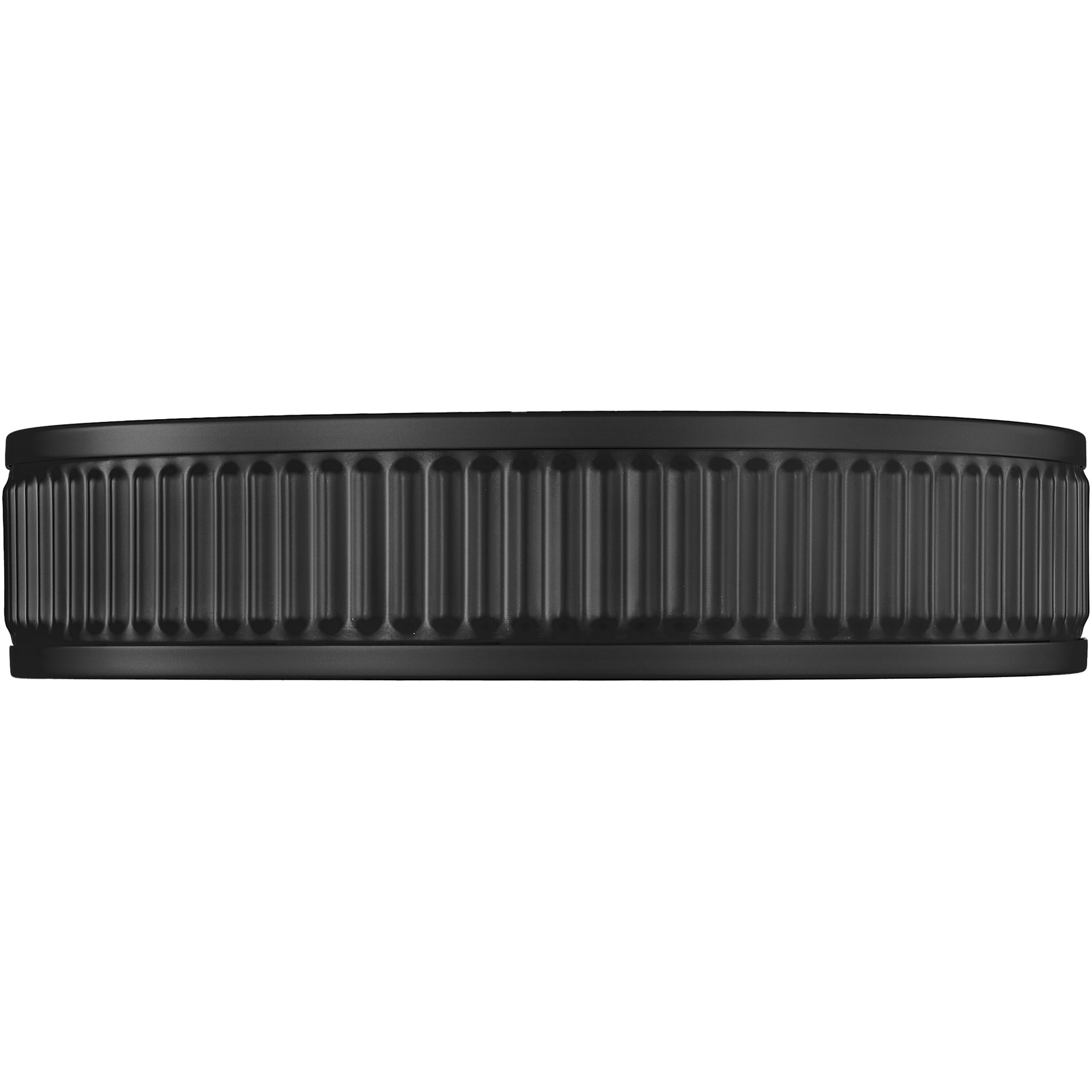 Stari LED 12.75 inch Matte Black Flush Mount Ceiling Light