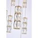 Polaris 20 Light 38 inch Gold Chandelier Ceiling Light