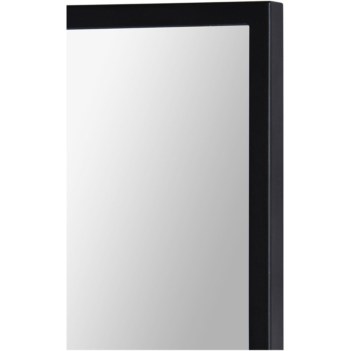Reynolds 35.5 X 23.5 inch Black Wall Mirror