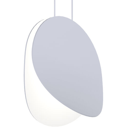 Malibu Discs LED 10 inch Dove Gray Pendant Ceiling Light