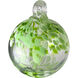 Celtic Green Art Glass Ornament