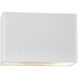 Ambiance LED 16.5 inch Antique Brass ADA Wall Sconce Wall Light