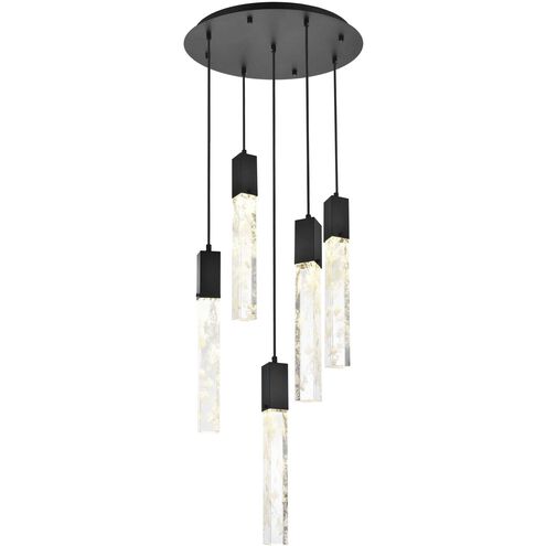 Aurora 5 Light 20 inch Chrome Chandelier Ceiling Light