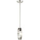 Modesto 1 Light 5 inch Brushed Nickel Pendant Ceiling Light
