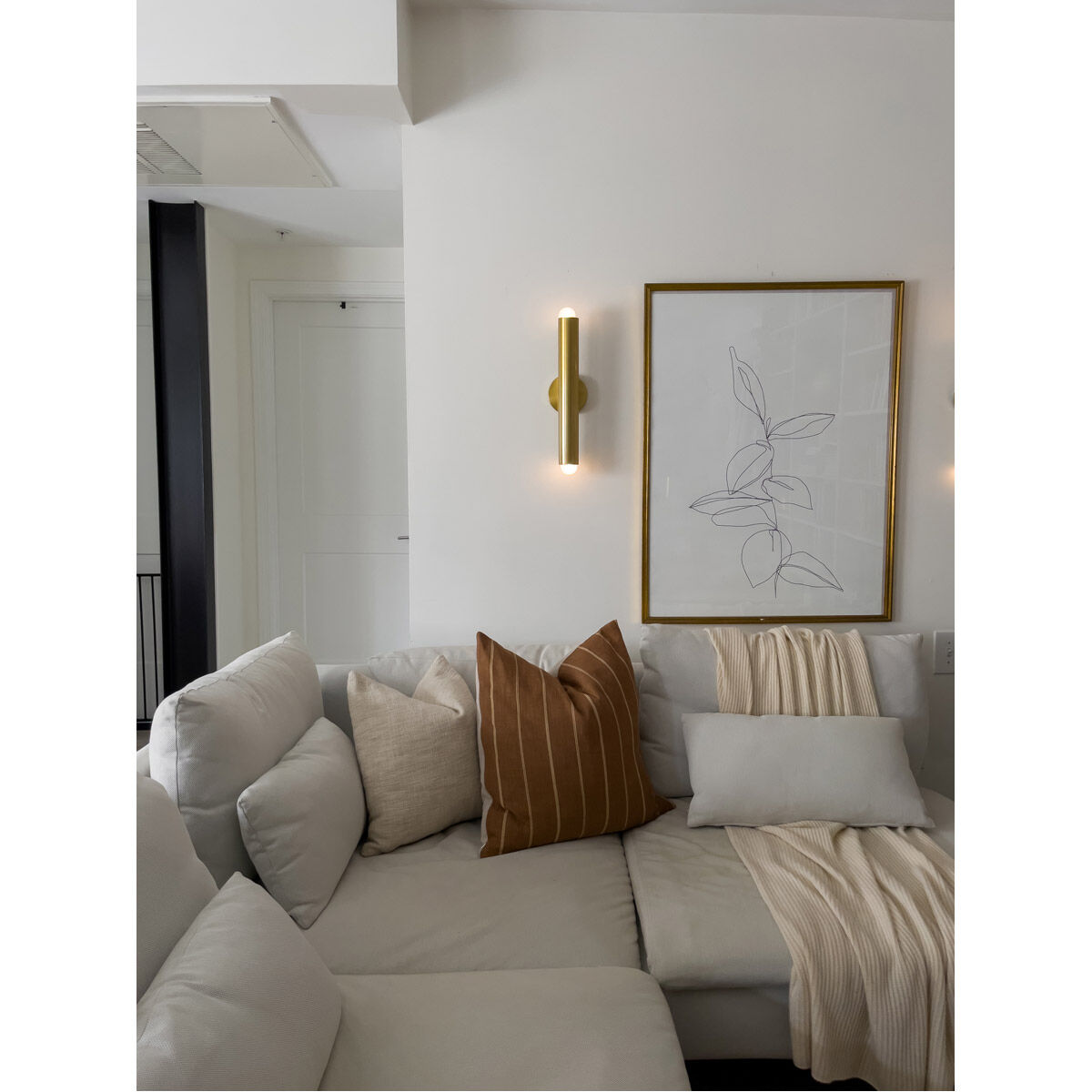 Taylor 2 Light Aged Brass Wall Sconce Wall Light 