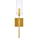Elsreth 1 Light 5 inch Brass Bath Sconce Wall Light