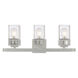 Harding 3 Light 24 inch Polished Chrome Bath Vanity Wall Light