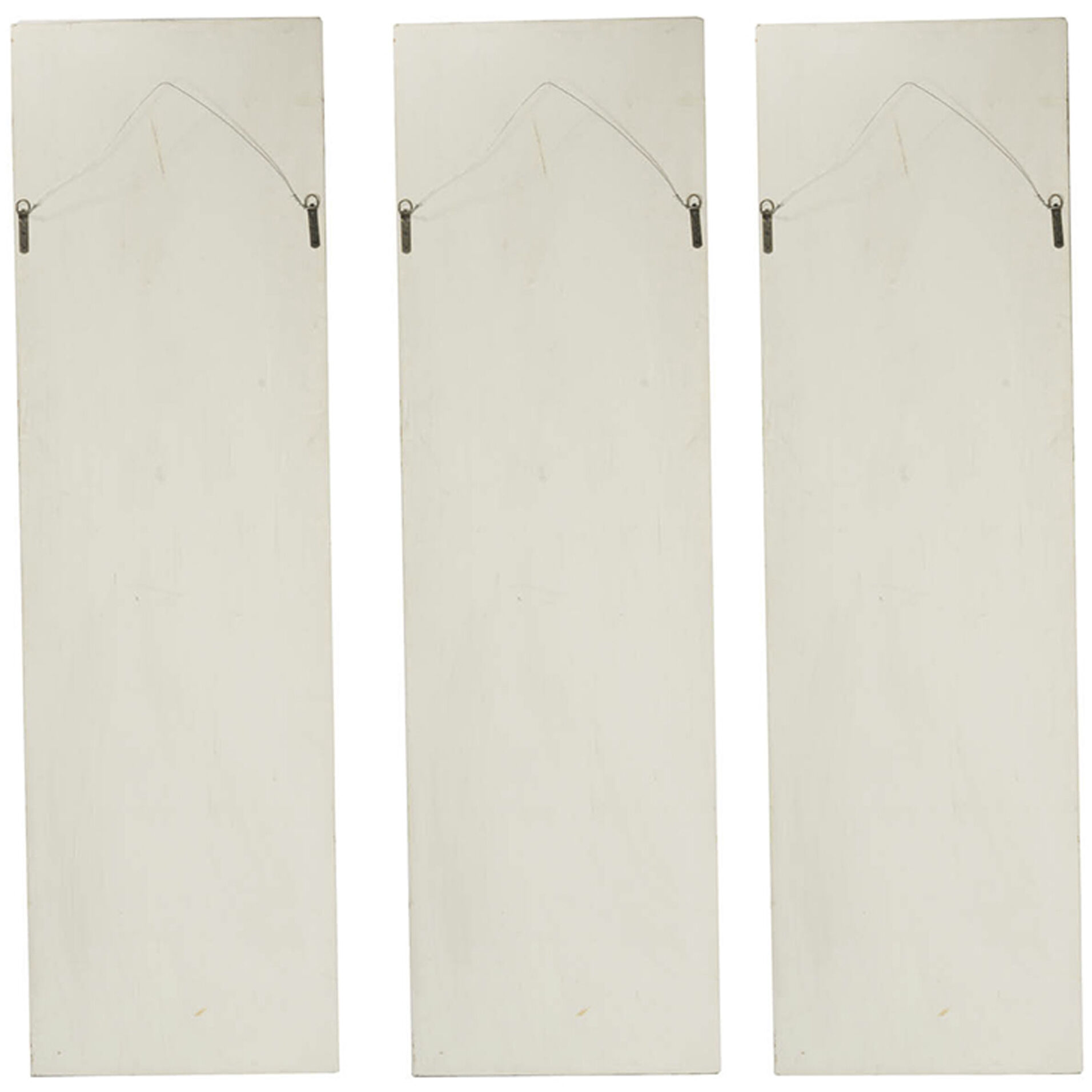 Alcott Antique White Wall Décor, Set of 3