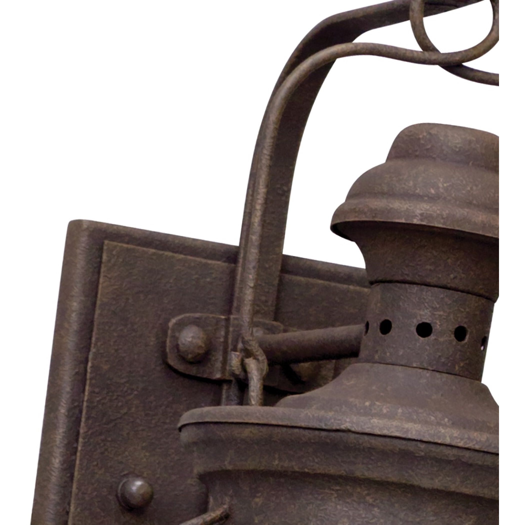 Atkins 1 Light 15.5 inch Heritage Bronze Outdoor Wall Sconce