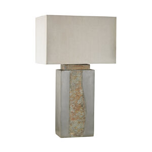 Dottie 32 inch 60.00 watt Gray Outdoor Table Lamp