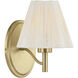 Rosa 1 Light 7.5 inch Noble Brass Wall Sconce Wall Light