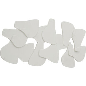 Monsoon White Canvas Art