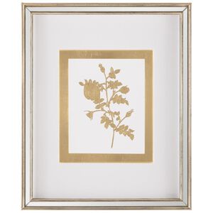 Botanicals V Golden Wall Decor, Giclees