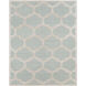 Arise 114 X 90 inch Seafoam/Beige/Mint/Beige Handmade Rug in 8 x 10, Rectangle