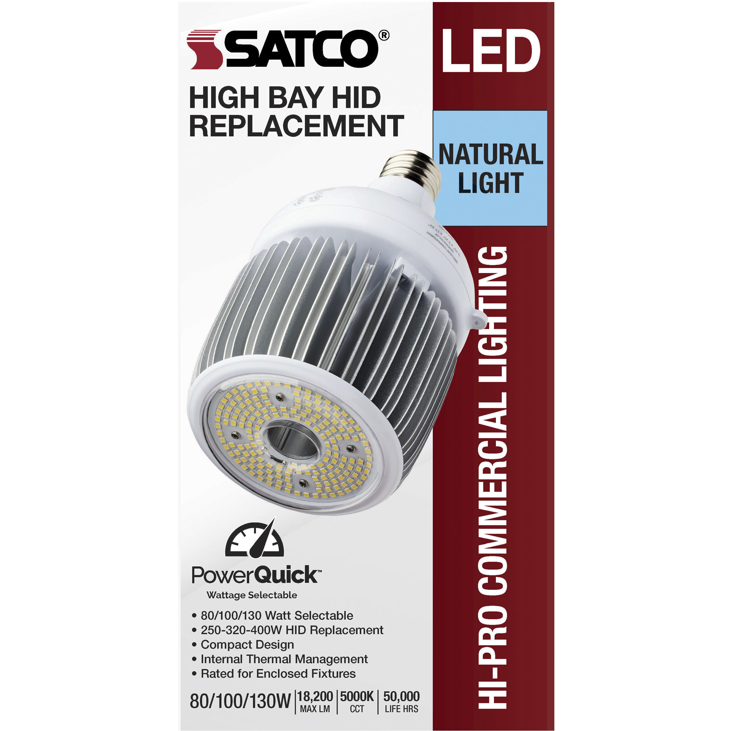 Hi-Pro LED LED Mogul Extended 5000K HID Replacements