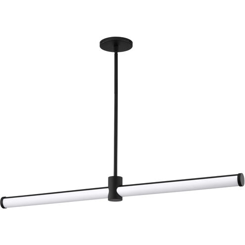 Bowman LED 2 inch Matte Black Pendant Ceiling Light