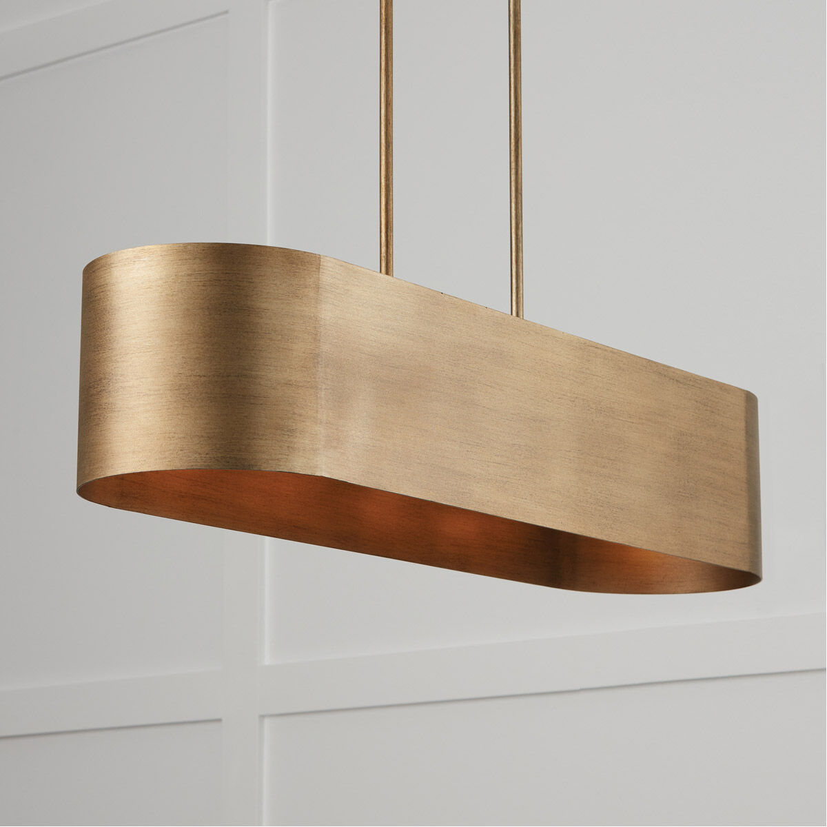 Jude 5 Light 44 inch Mystic Luster Island Ceiling Light