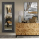 Marla 63.75 X 26.25 inch Black with Clear Wall Mirror