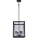 Newport 12 inch Black Outdoor Lighting