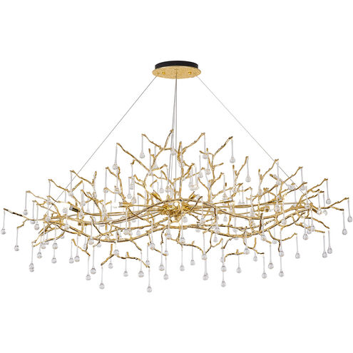 Canada 14 Light 24 inch Solid Brass Chandelier Ceiling Light