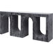 Ulysses 67 inch Black/White Washed Console