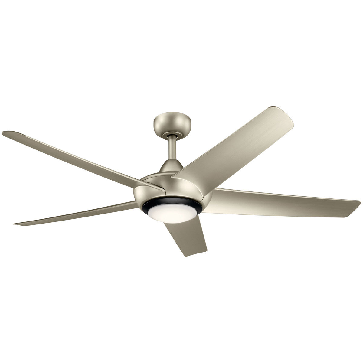 Kapono 52 inch Brushed Nickel Ceiling Fan