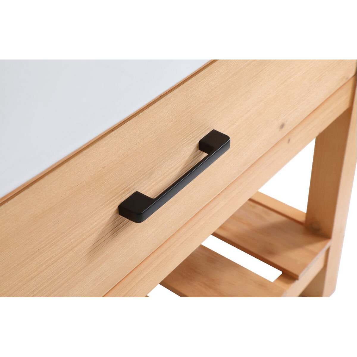 Clement 36 X 22 X 34 inch Natural Wood Bathroom Vanity Cabinet