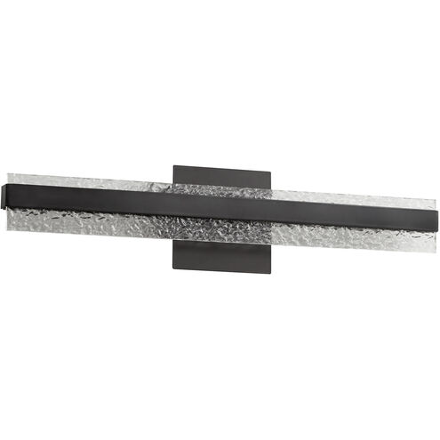 Antares LED 24 inch Black Vanity Light Wall Light
