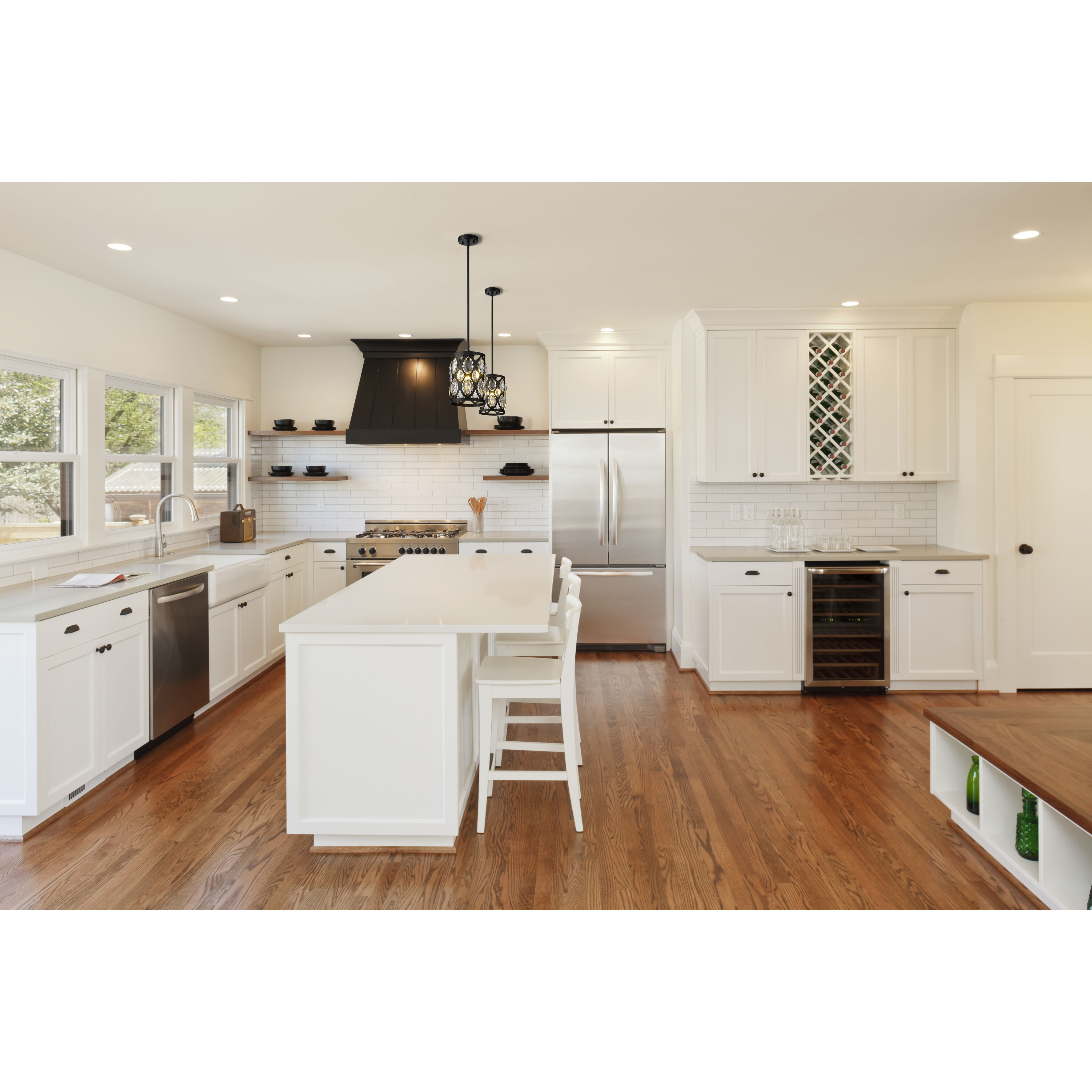 Dealey 1 Light 6.25 inch Matte Black Pendant Ceiling Light