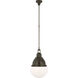 Amber Lewis Bernard LED 13.75 inch Bronze Pendant Ceiling Light