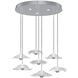 Embark 10 Light 43 inch Silver Pendant Ceiling Light