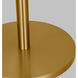 kate spade new york Monroe 61.88 inch 9 watt Burnished Brass with Green Floor Lamp Portable Light