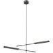 Astrid LED 41.5 inch Metal Shade and Urban Bronze Multi-Pendant Ceiling Light