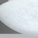 Nova 13 LED 13 inch Flush Mount Ceiling Light in Carrera Glass