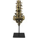 Vertebrae Brass Decor Accessory
