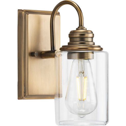 Aiken 1 Light 5 inch Vintage Brass Bath Vanity Wall Light