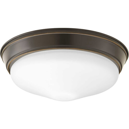 Beata LED 13.25 inch Antique Bronze Flush Mount Ceiling Light, Progress LED