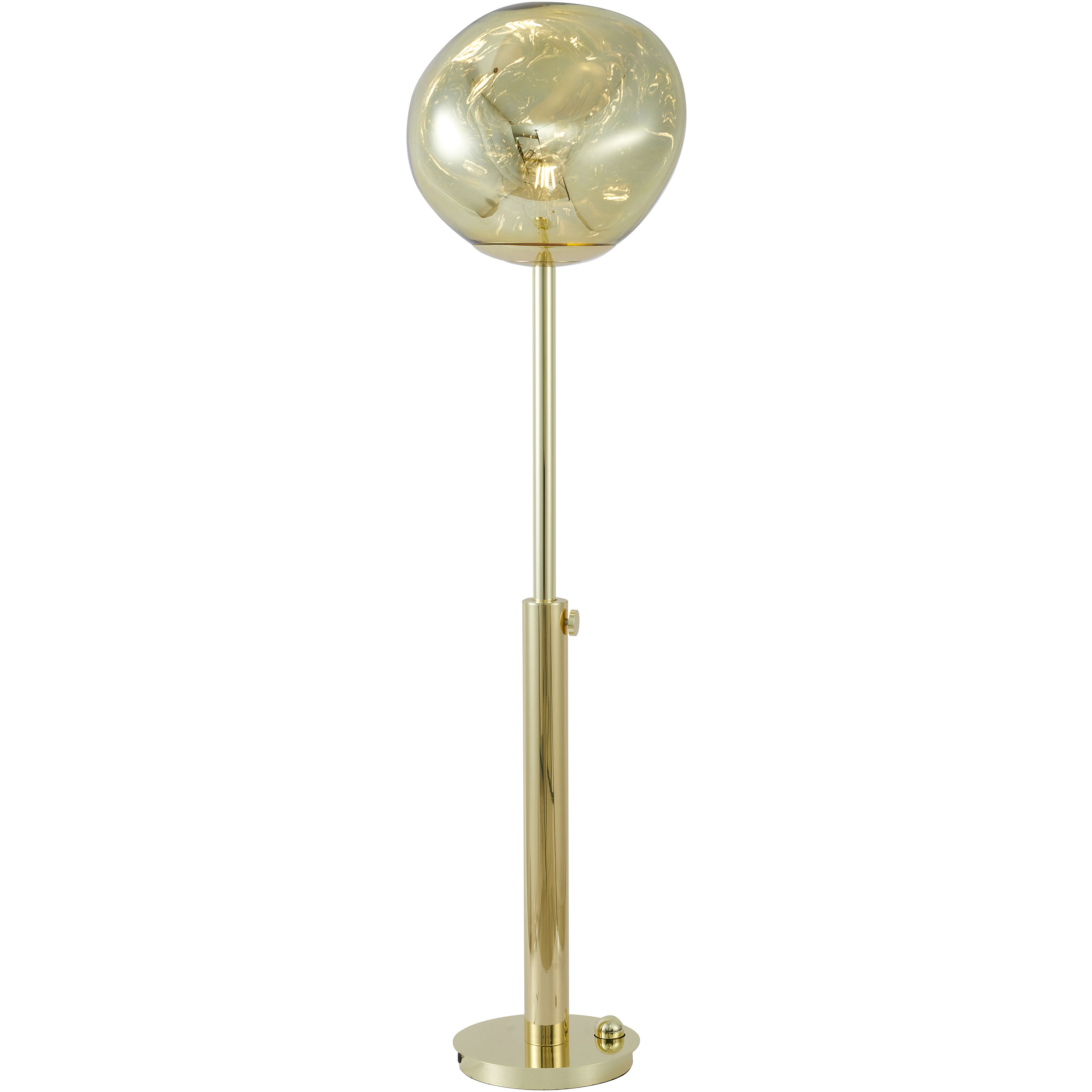Canada 57 inch 60.00 watt Gold Floor Lamp Portable Light
