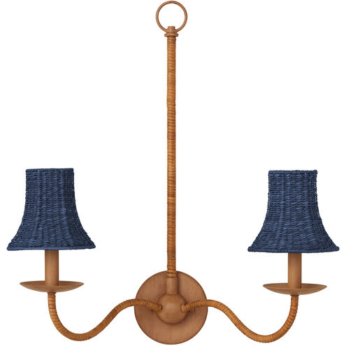 Bell Indigo 5.5 inch Chandelier Shade, Suzanne Duin Collection