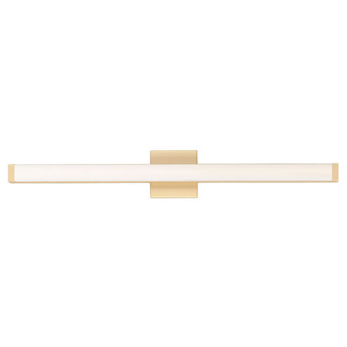 Spec Vanity LED 36 inch Gold Bath Vanity Wall Light