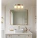 Mansfield 3 Light 24 inch Champagne Gold Vanity Light Wall Light