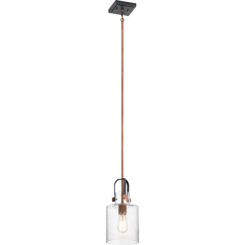 Kitner 1 Light 7 inch Antique Copper Pendant Ceiling Light