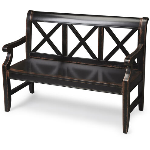 Masterpiece Gerrit Midnight Rose Bench