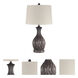 Bejamin 26.75 inch 60 watt Painted Brown Table Lamp Portable Light