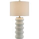 Esther 32 inch 150.00 watt Frosted White Table Lamp Portable Light