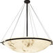 LumenAria LED 51 inch Matte Black Pendant Ceiling Light in 6000 Lm LED
