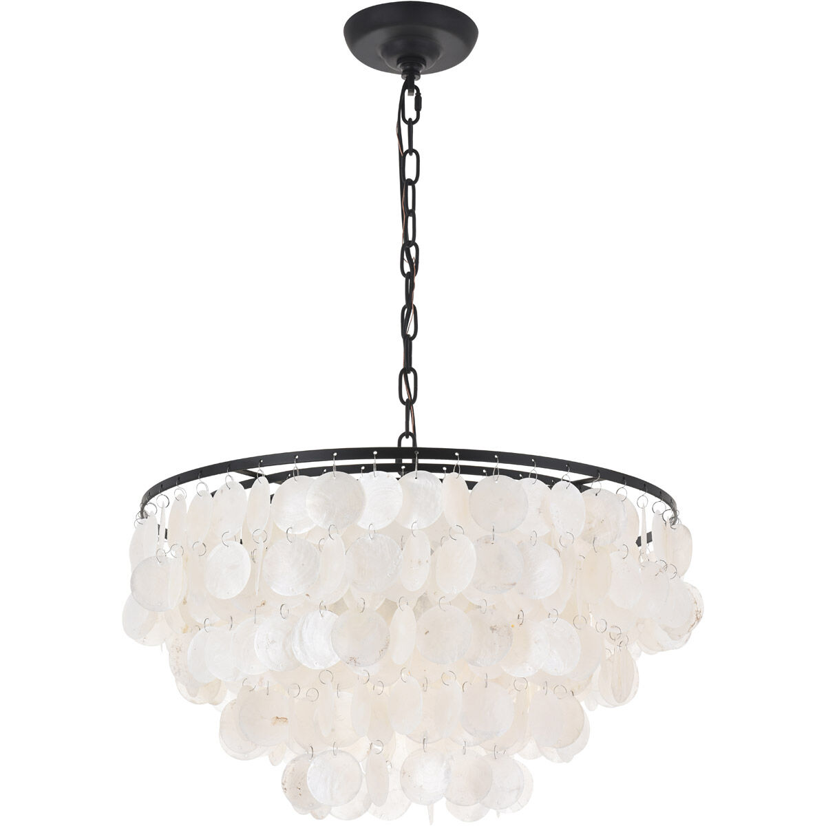 Selene 4 Light 20 inch Black Pendant Ceiling Light