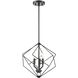 Ashoona 3 Light 15 inch Ebony Pendant Ceiling Light